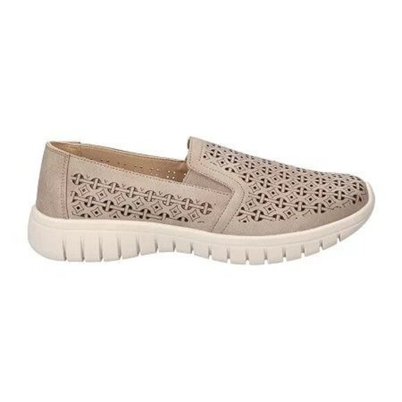 Easy Works Mosaic - Womens Bone Slip on - Picture 2 of 3
